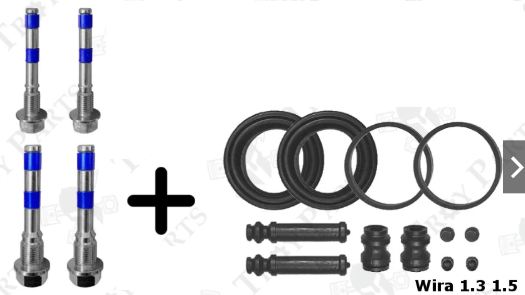 Proton Brake Caliper Rebuild Kits – Satria GTi / Non-GTi / Putra / M21 Arena Jumbuck / Wira / Persona (1.3 & 1.5)