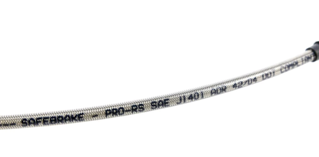 STEEL BRAIDED BRAKE HOSE for Proton Satria C98, C99 GTi 1.6 / 1.8 - 4pcs