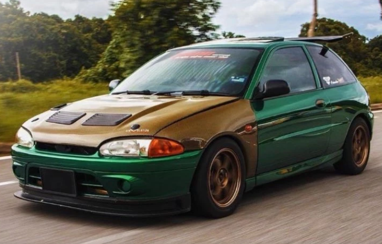 Satria GTi R3 Style Front Bumper Lip (Polyurethane) - Satria, Wira, Persona, Jumbuck, Arena