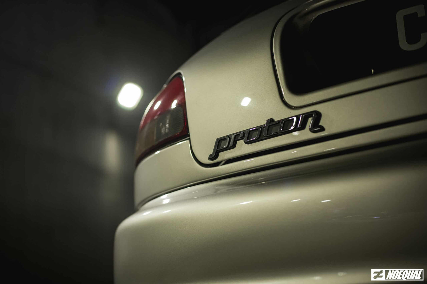 Proton Satria GTi Rear Boot lid badge kit
