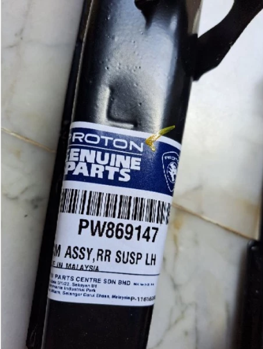 Genuine Mitsubishi or Proton Rear Lower arm Kit - Proton Gen2, Persona, Waja, Wira, Satria, Putra, M21,  Preve Satria GTi, Satria Neo, Suprima S