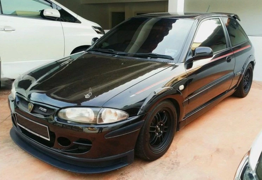 Satria GTi R3 Style Front Bumper Lip (Polyurethane) - Satria, Wira, Persona, Jumbuck, Arena