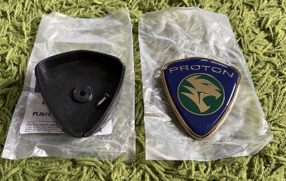 Proton Satria GTi front Plinth and Badge / Emblem
