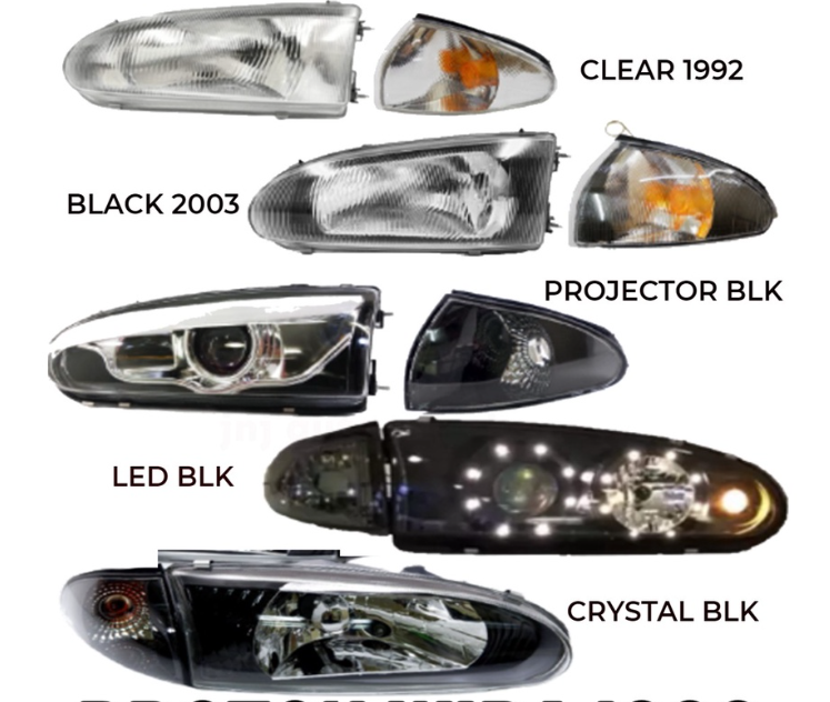 Proton Satria / Jumbuck / Arena / Persona / Wira Headlights and/or Corner lights