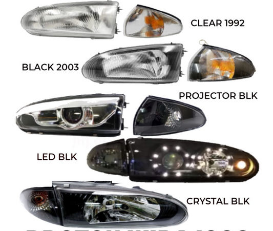 Proton Satria / Jumbuck / Arena / Persona / Wira Headlights and/or Corner lights