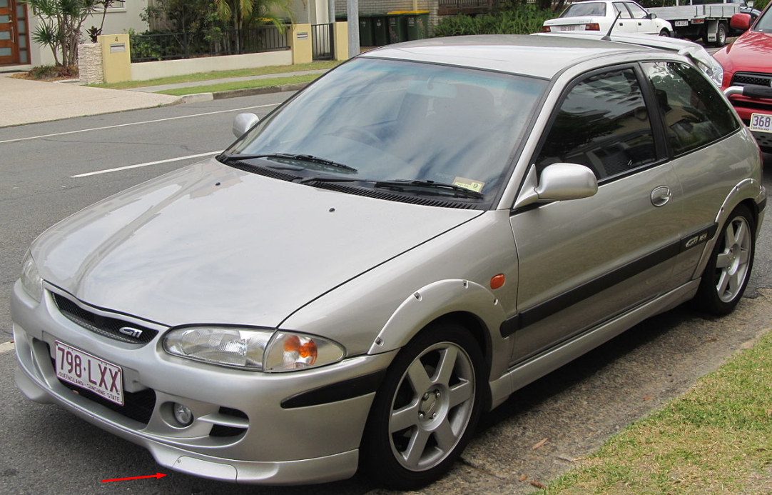 Proton Satria GTi - Tow Eye Cover - Front Bumper Genuine Part - PW567033M