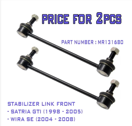 Swaybar / Anti-roll bar links for Proton Satria, GTi, Putra, M21 Wira, Persona, Arena, Jumbuck