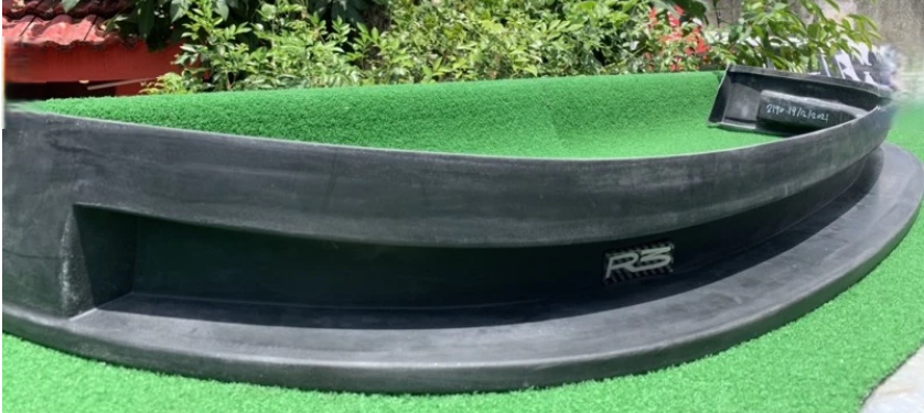 Satria GTi R3 Style Front Bumper Lip (Polyurethane) - Satria, Wira, Persona, Jumbuck, Arena