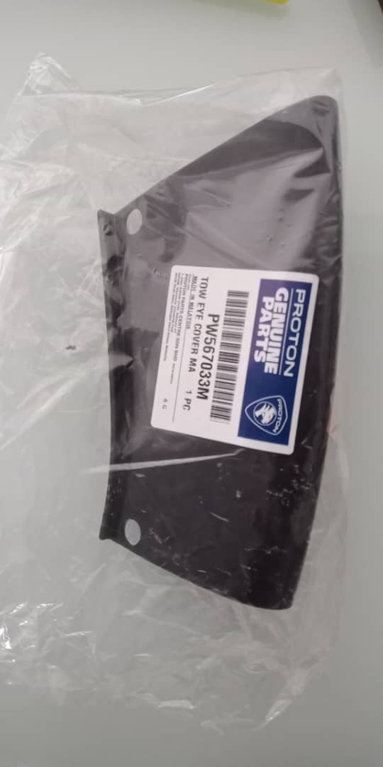 Proton Satria GTi - Tow Eye Cover - Front Bumper Genuine Part - PW567033M