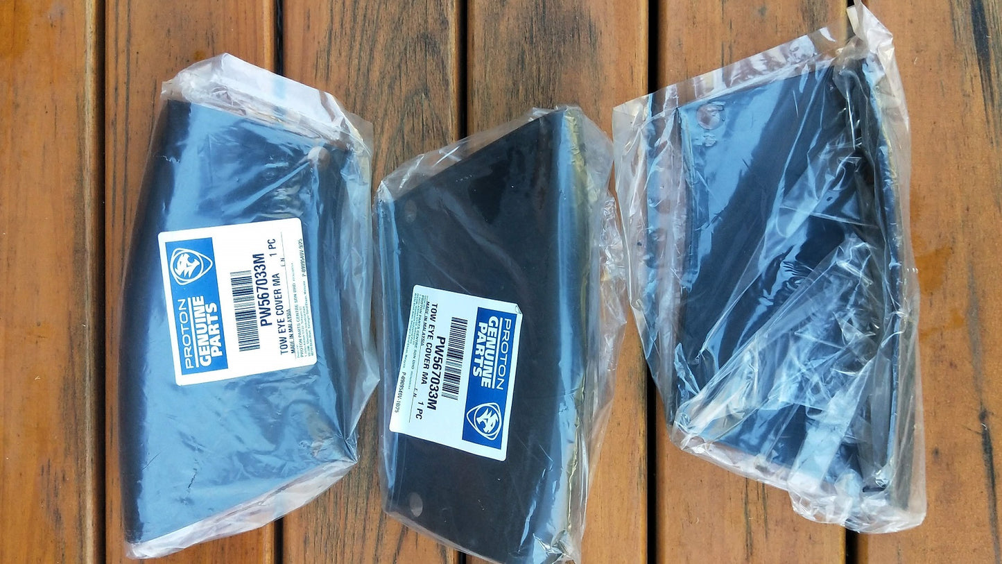 Proton Satria GTi - Tow Eye Cover - Front Bumper Genuine Part - PW567033M
