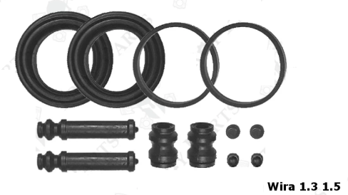 Proton Brake Caliper Rebuild Kits – Satria GTi / Non-GTi / Putra / M21 Arena Jumbuck / Wira / Persona (1.3 & 1.5)