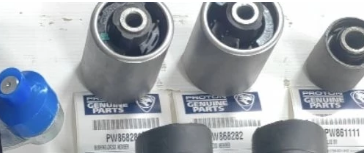 41 Piece Kit -  Proton Saga BLM / S16 Suspension mounting Kit, Absorber Mounting Lower Arm Absorber Link Bush Cover