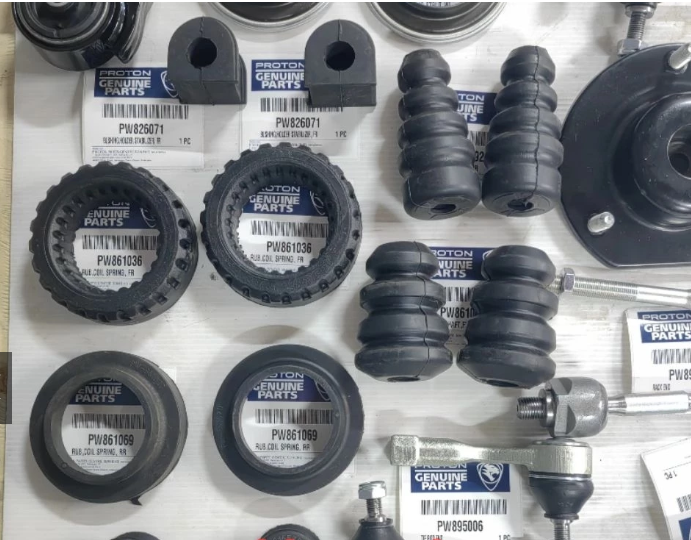 41 Piece Kit -  Proton Saga BLM / S16 Suspension mounting Kit, Absorber Mounting Lower Arm Absorber Link Bush Cover