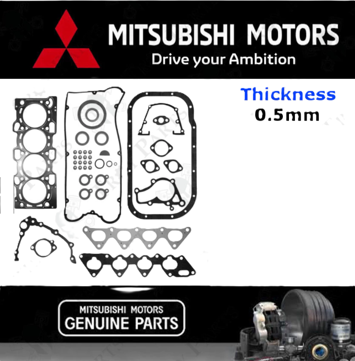 Proton Satria GTI/ M21 / Mitsubishi 4G93 & 4G93T Engine Gasket Kits – Cam Cover, VRS Top Overhaul & Full Rebuild Kits