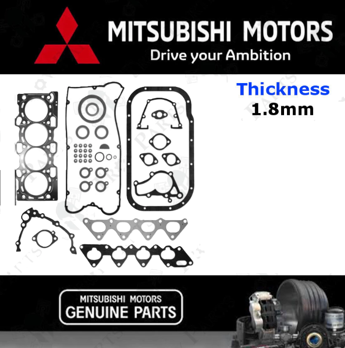 Proton Satria GTI/ M21 / Mitsubishi 4G93 & 4G93T Engine Gasket Kits – Cam Cover, VRS Top Overhaul & Full Rebuild Kits