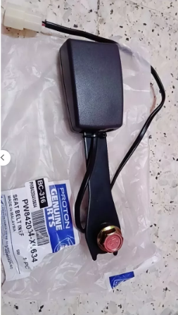 Proton Seat Belt Buckle – With Trigger Wire / Without Trigger Wire | Gen2, Persona, Satria Neo, Saga BLM, Exora, Savvy, Wira, Satria, GTi, Arena, Jumbuck, Putra