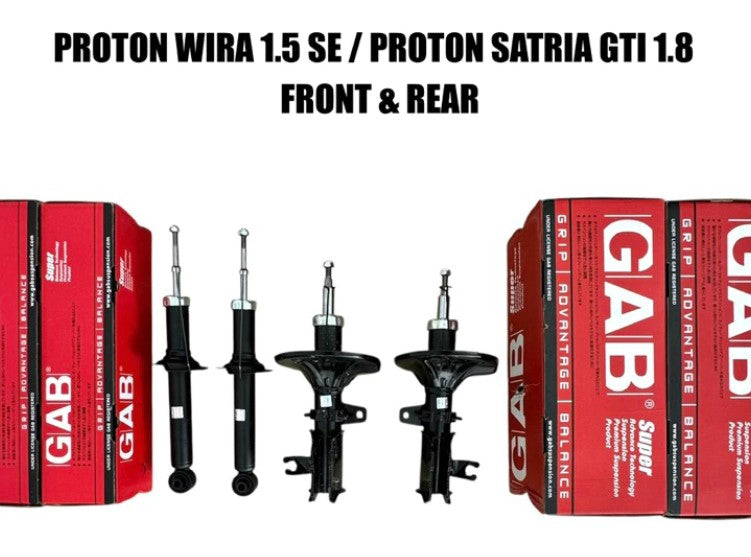 Proton Satria GTi and Non Gti, Waja, Impian Gen2, Persona Putra  - OEM or Aftermarket Shocks and Springs