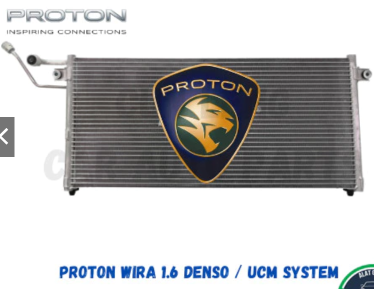 Air Con Condenser - Proton Satria GTi and Non Gti, Waja, Impian Gen2, Persona Putra and others