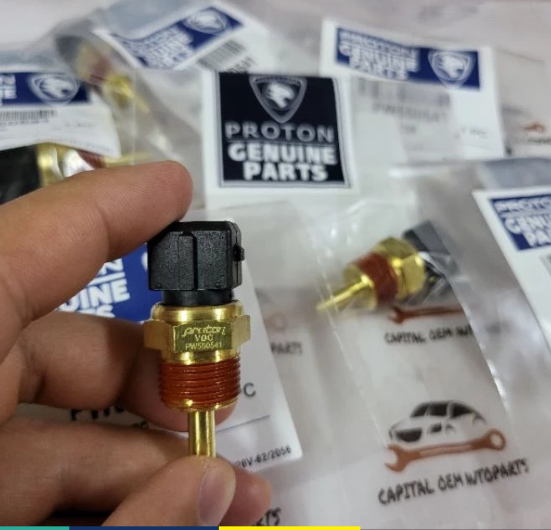 Proton Wira / Satria / Arena / Jumbuck / Putra / M21 Temperature Sensors – VDO 2-Pin Sensor (PW550541) or Radiator Fan Thermo Switch (MB660663) or PW536176