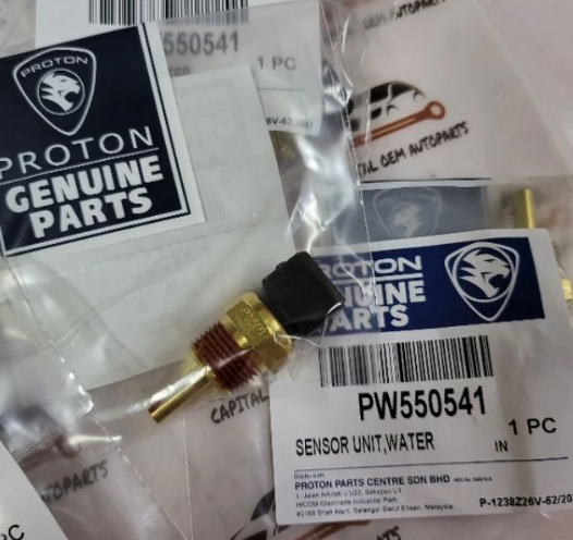 Proton Wira / Satria / Arena / Jumbuck / Putra / M21 Temperature Sensors – VDO 2-Pin Sensor (PW550541) or Radiator Fan Thermo Switch (MB660663) or PW536176