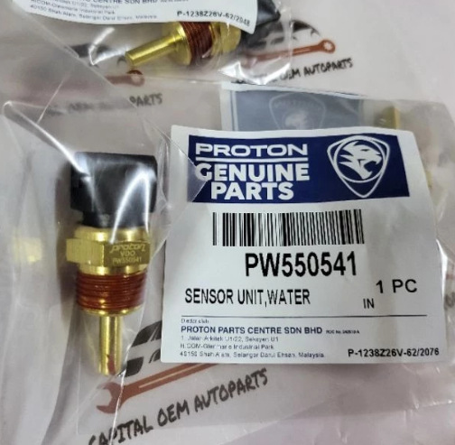 Proton Wira / Satria / Arena / Jumbuck / Putra / M21 Temperature Sensors – VDO 2-Pin Sensor (PW550541) or Radiator Fan Thermo Switch (MB660663) or PW536176
