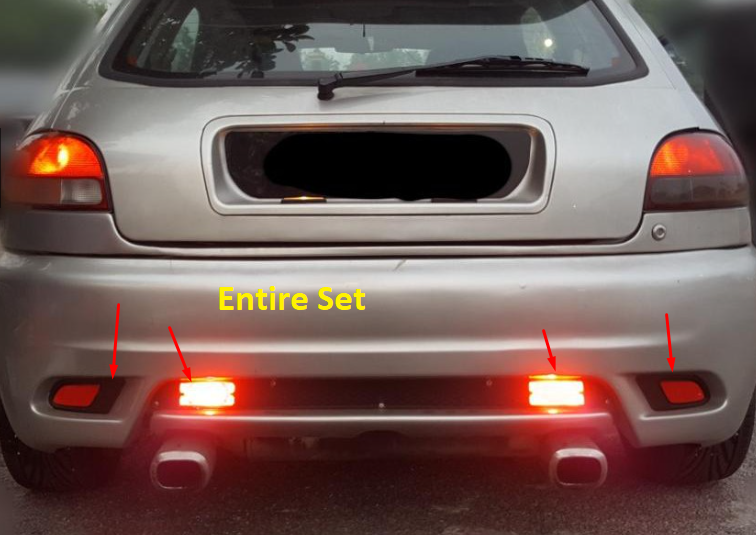 Proton Satria GTi, Satria R3 Rear Rear Reflector and Fog Lamp set