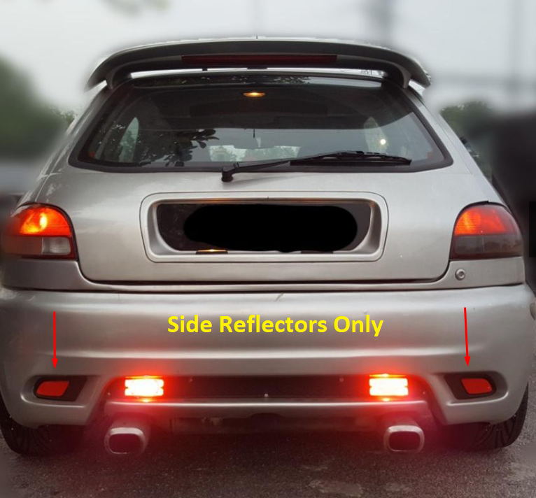 Proton Satria GTi, Satria R3 Rear Rear Reflector and Fog Lamp set