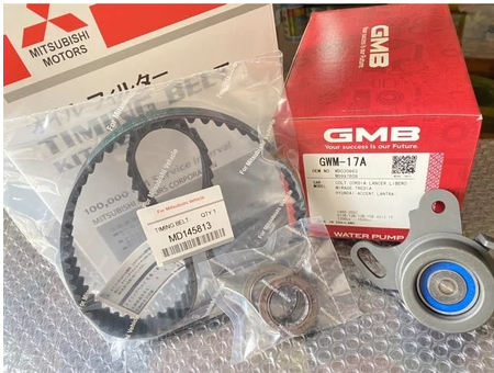 Proton Saga,Wira,Arena, Jumbuck  1.3,1.5 Timing Belt Kit Set+GMB Water Pump(With Gasket+Oring)