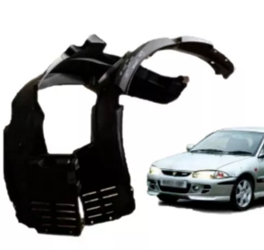 Front Wheel Arch Lining Pair with Retaining Clips – Proton Wira / Satria / GTi / Arena / Jumbuck / Persona / Putra / M22